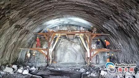 兴汕高速汕尾段最后一座隧道贯通 预计2019年