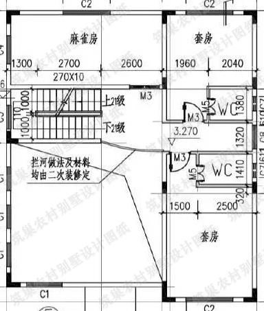 1112农村三层别墅，四面采光通透，有4间套房多个落地窗！