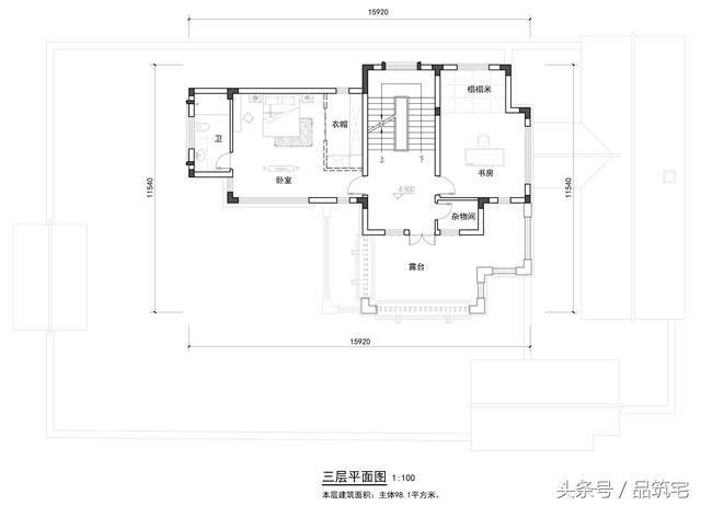 三层中式别墅带超大庭院，绝对让生活在城市的人羡慕不已！