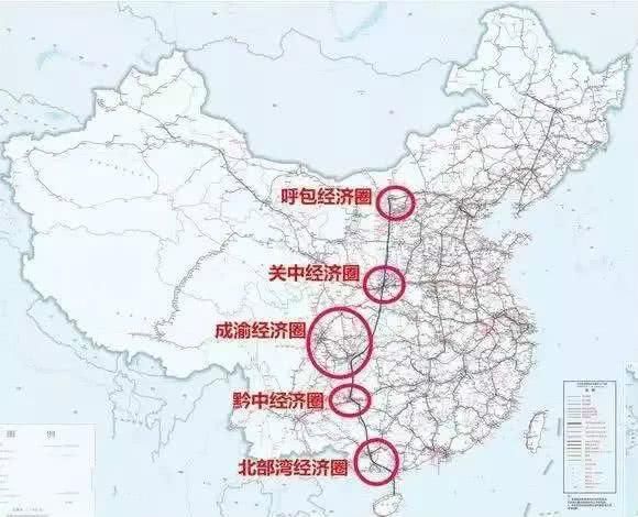 中国又将投入4000亿建高铁，横跨半个中国，堪比当年的京广铁路!