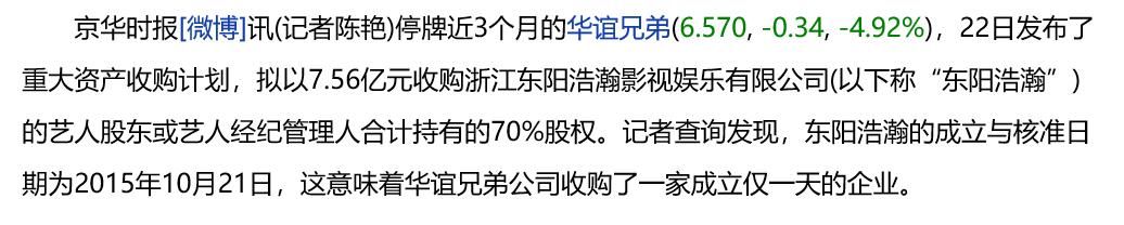 崔永元微博：再给三天时间 华谊兄弟股票翻绿，抄底时刻到了吗？