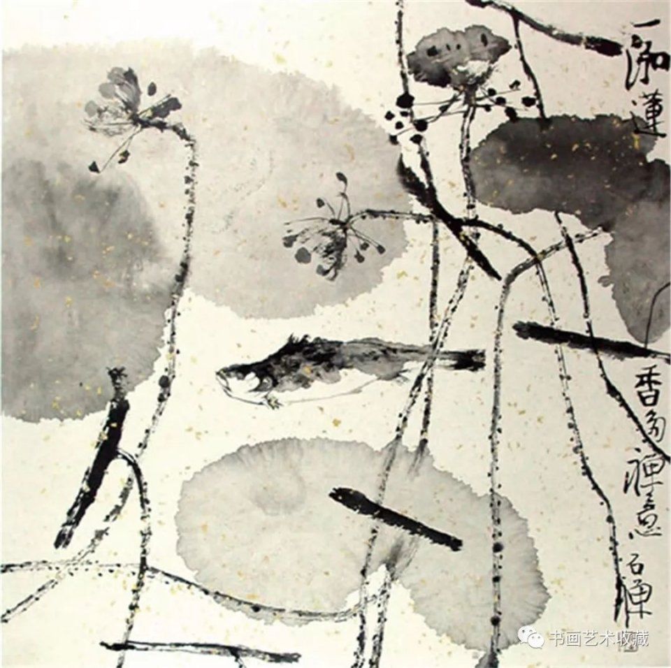 国画清风雅集:弘一法师 绘画作品