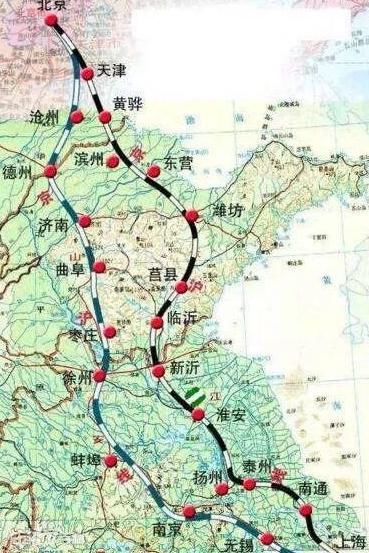 京沪高铁二线走京沪高速东面还是西面？