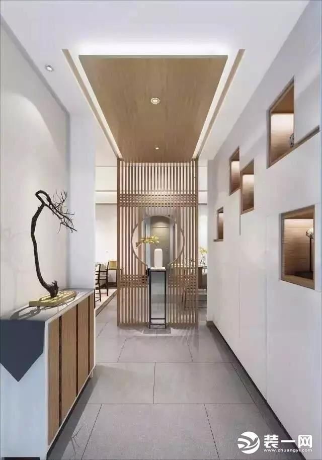 两室改三室隔断造型哪种好?中式木隔断造型就