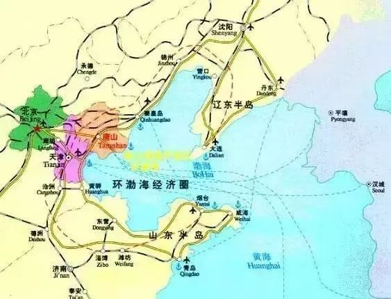 中国经济版图上三大湾区正在形成,中国的大湾