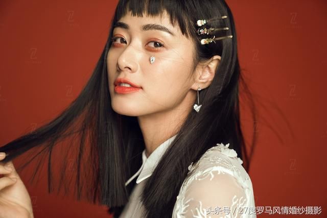 婚纱照选片后_婚纱照风格图片90后(3)