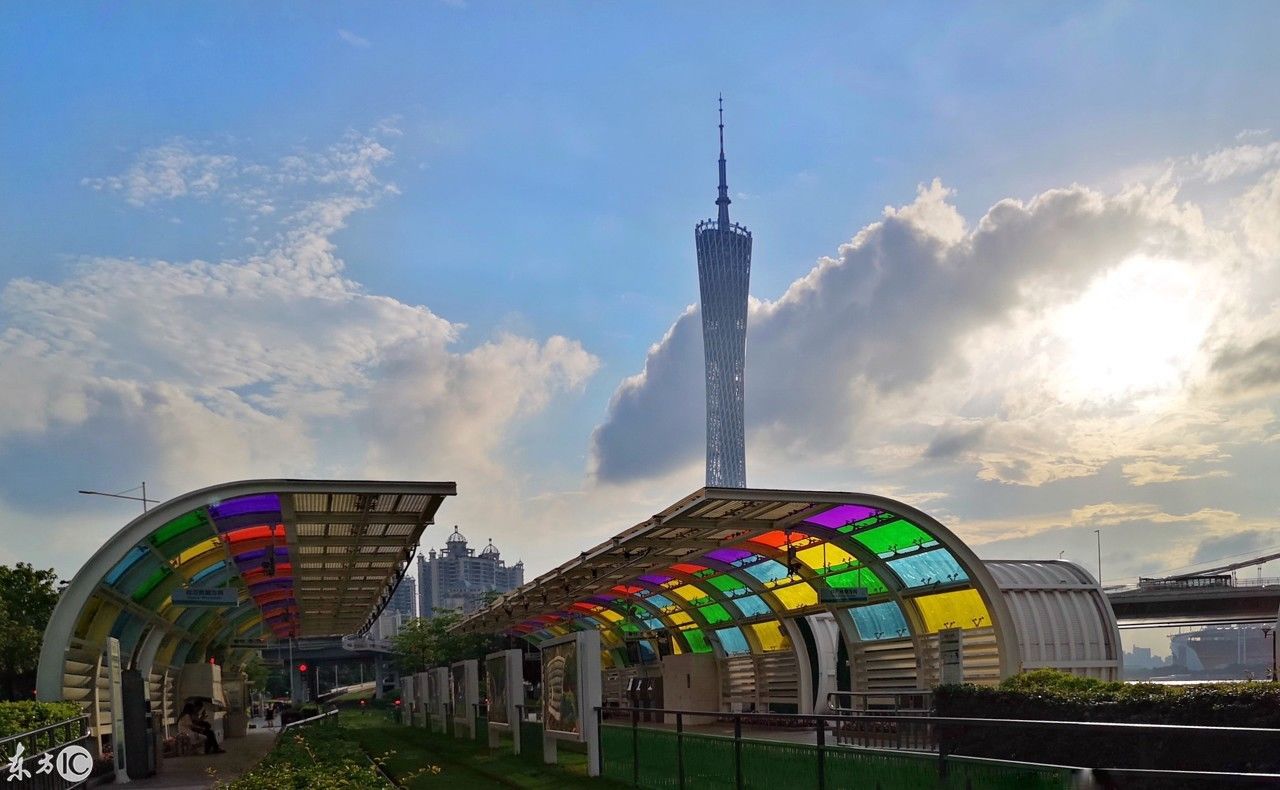 猎德大桥南站,广州最艺术的7.7公里
