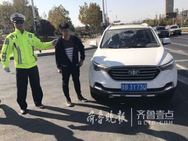 4S店店员驾新车套牌上路 交警 天网 将其锁定