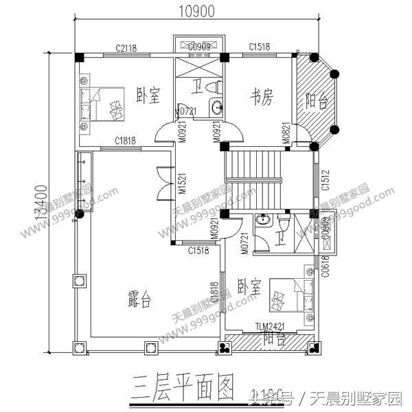 5款农村最受欢迎的别墅户型，2、3号太豪华没有足够大洋不敢动工