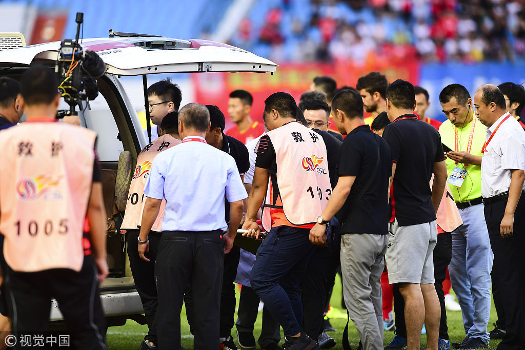 2018中超第17轮:长春亚泰Vs广州恒大淘宝 王