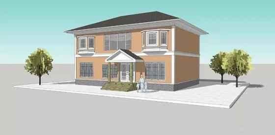 36W盖花园式别墅给父母养老, 庭院全村最赞, 村里人没事都来串门