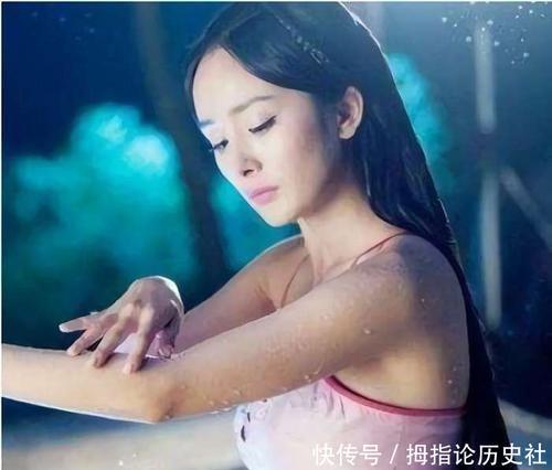 女星穿肚兜,杨幂最有料,杨颖最迷人,而她最惊艳