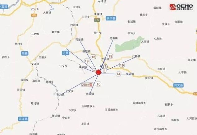 地震发生时震感