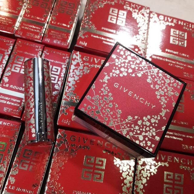 纪梵希givenchy 2018中国年 限量口红305散粉