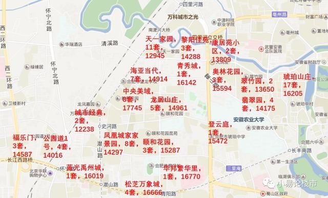 合肥蜀山区和高新区房价分析及购房建议