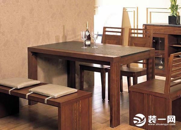 再也不买火烧石餐桌