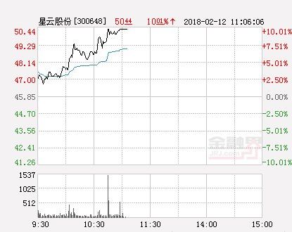 高送转概念大涨 星云股份等5股涨停