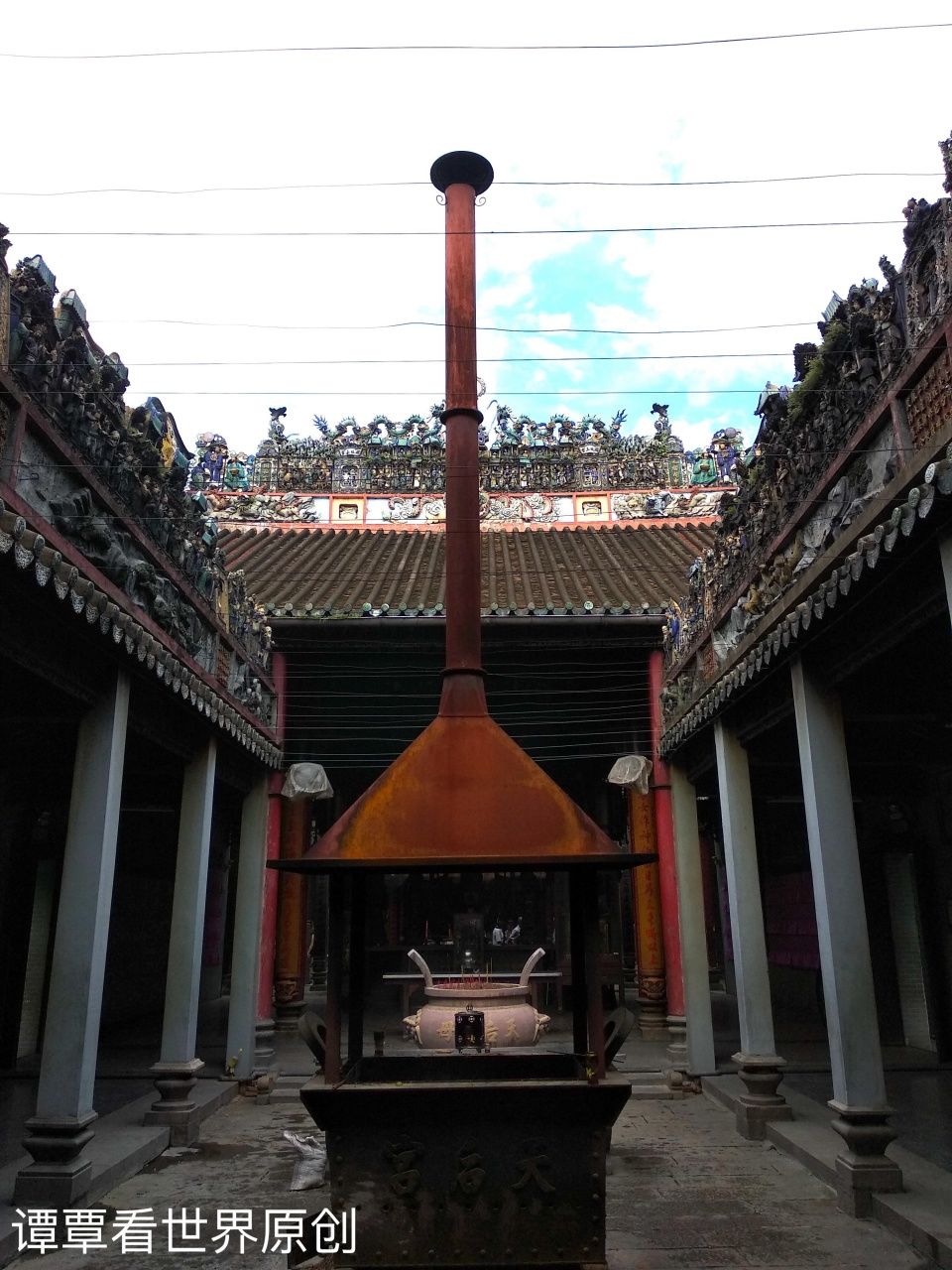 胡志明一座257年的中华天后庙，被评为越南国家级历史文化古迹