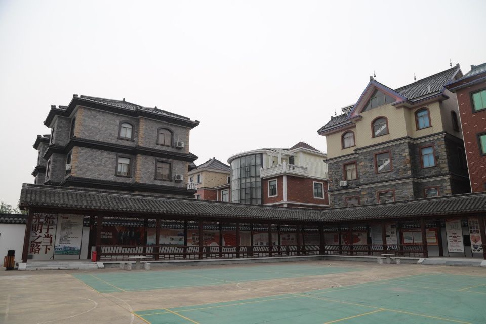 实拍浙江奢华农村户户豪宅,出门有公园,垃圾全分类