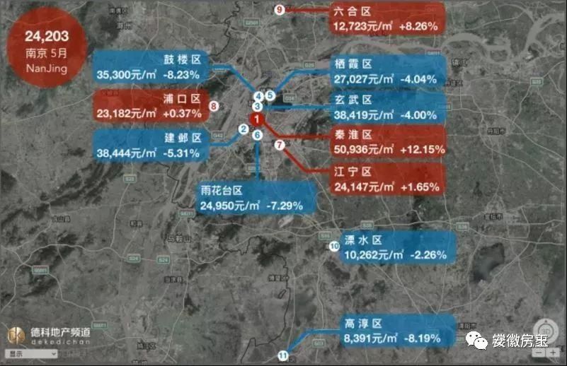 揭秘!合肥均价究竟多少?全国18座热门城市房价地图5月新鲜出炉，