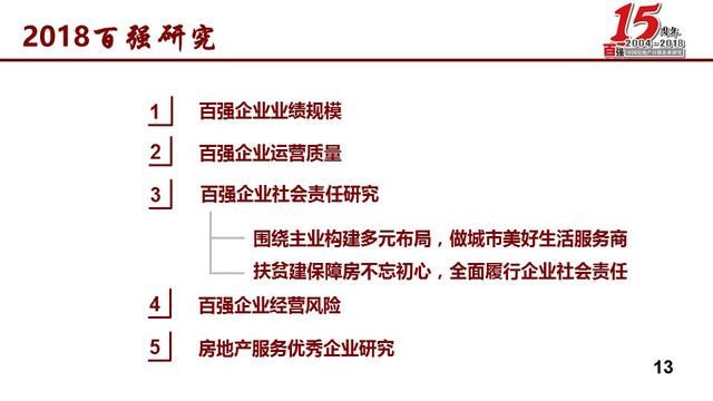 蒋云峰：发布2018中国房地产百强企业研究报告