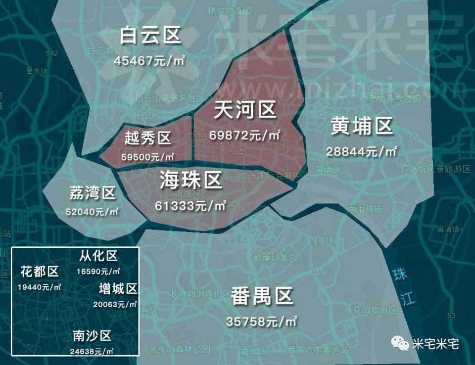 4月热点城市房价出炉!这才是真正的房价地图