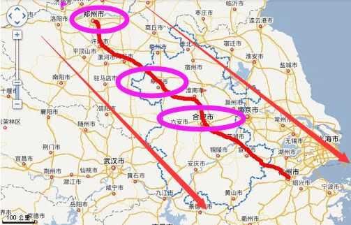 河南安徽联手打造一条时速350的高铁,途经12站点,经过你家乡吗