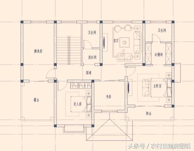 10款二层农村自建房图纸，2款带土灶，3款带车库，7款带堂屋