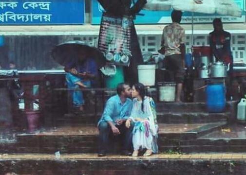 亲吻照触怒孟加拉 摄影师:我认为它是纯爱的象
