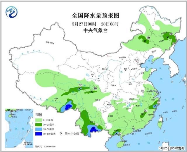 农民朋友注意！强降雨奇袭三省，冷空气驰骋北方！