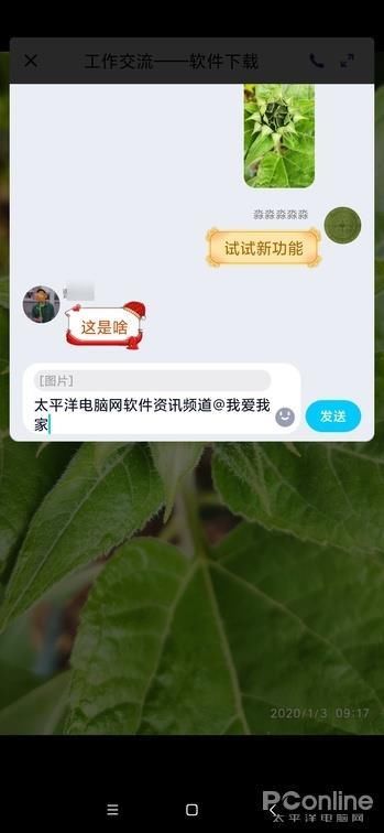 手机QQ标识下有