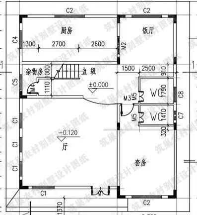 1112农村三层别墅，四面采光通透，有4间套房多个落地窗！