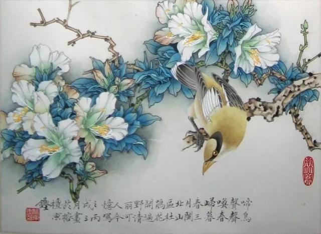 檀东铿｜工笔花鸟画赏析