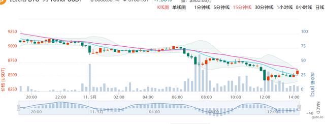 比特币暴跌8%，积极进入小币种BNTY，一波足够