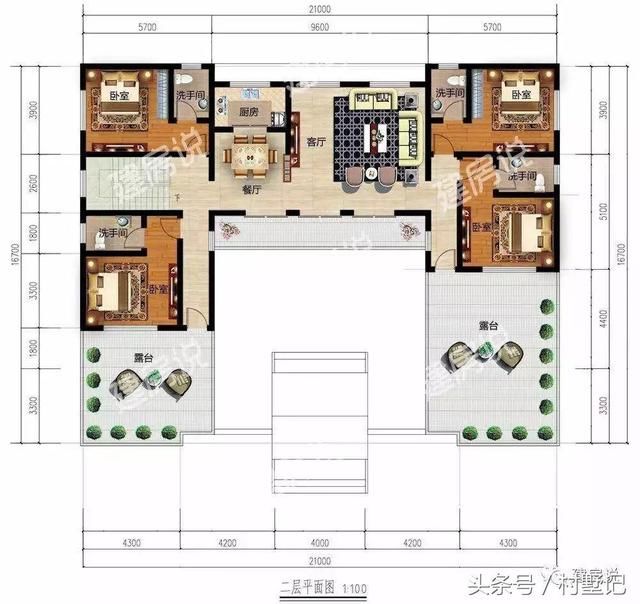 看了1000款别墅图纸，帮你挑出了这5款最好的