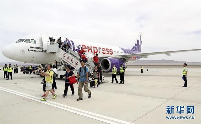 敦煌机场T2国际航站楼改造后投入使用