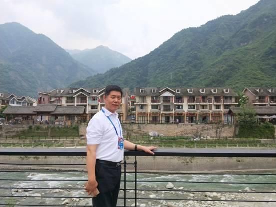 纪念汶川地震活动现场专访北京中医药大学第三