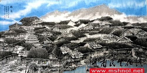 侗族青年画家杨绍啟(杨胜)：一笔一画 游于山水间