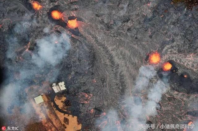 夏威夷火山熔岩吞没发电厂，惨烈现场犹如人间地狱