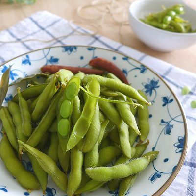 盐水毛豆——夏季清凉小食