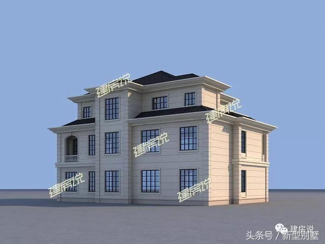 带堂屋的豪华农村别墅,建造它成为村里数一数二的人物