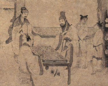 皇帝下棋连喊“杀”，正巧高僧拜访，棋后问高僧何处，侍卫：已杀