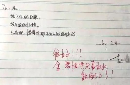 00后学生写的小情书，没点文化你还真看不懂！