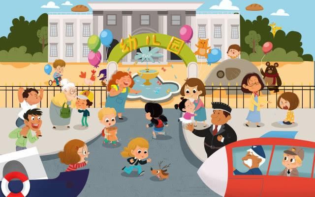 幼儿在幼儿园生活的