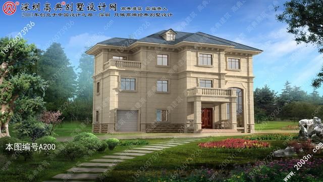 最新江西高端三层欧式带车库大型别墅更加经典实用