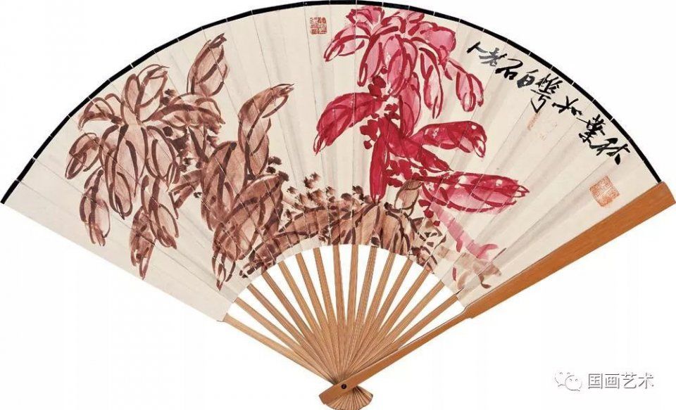 霜叶如花--齐白石雁来红作品北京名士画院 霜叶如花--齐白石雁来红作品北京名士画院