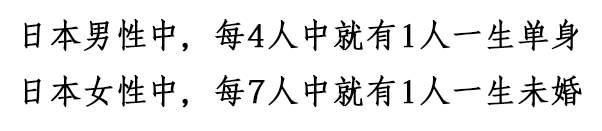 看到日本的处女率：我完全提不起欲望了 现在的日本，将来的中国