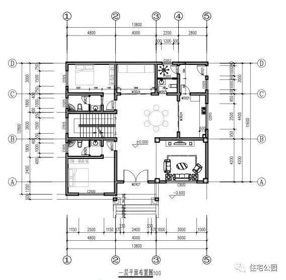 实拍6套农村别墅案例，1最实用3抗震，占地1亩的中式小院30万？