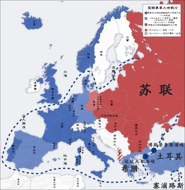 冷战时期欧洲各国GDP_冷战时期的欧洲地图(2)