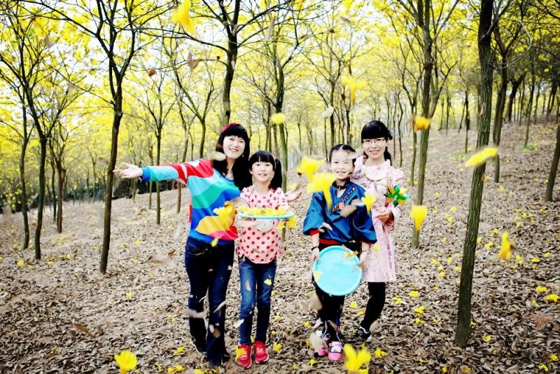 姗儿宝贝008 春天的颜色——云梯山公园踏春